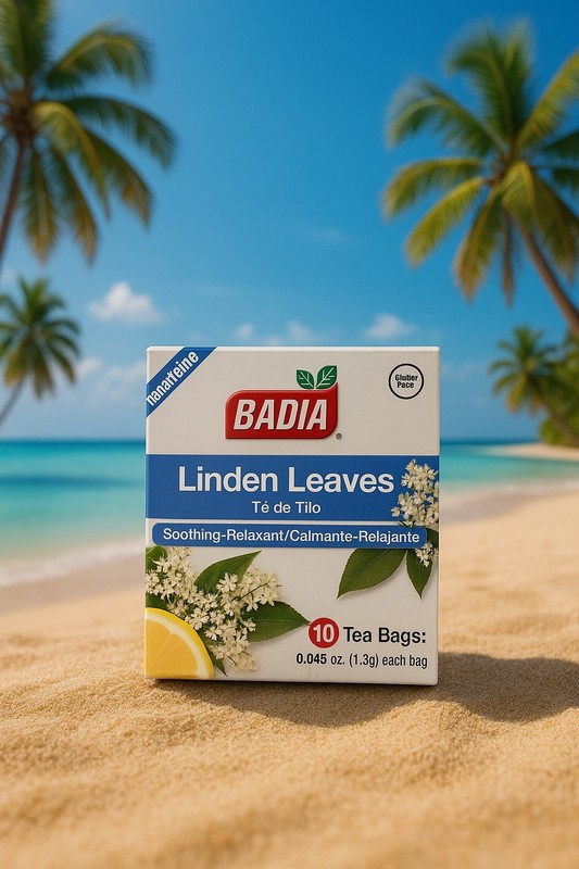Badia Linden Leaves (Te De Tilo) (10 Tea Bags)