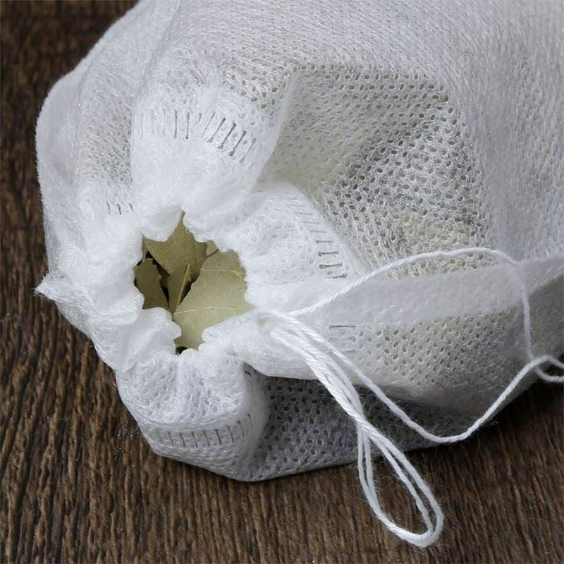 10-5000pcs Disposable Filter Drawstring Flip Empty Teabag Herb Loose Tea Bag LOT gallery