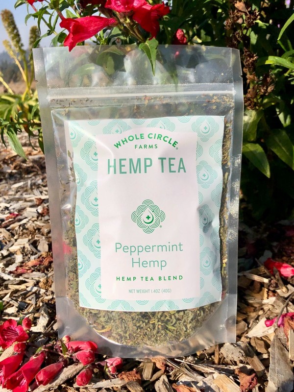 Hemp & Peppermint Tea Blend -  Direct from our Organic Farm in Silverton, Oregon gallery