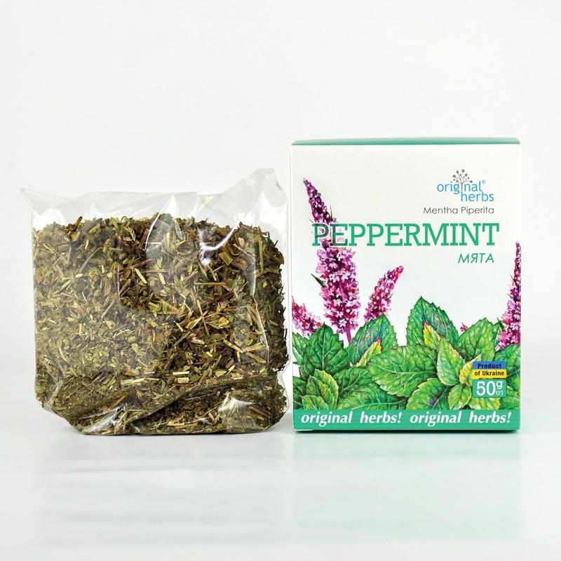 Peppermint tea ( Мята ) - 50g (1.76 oz) | Wild-Crafted Loose Leaf,Original Herbs gallery