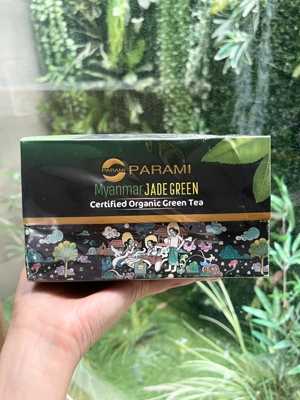 Myanmar Parami Jade Green Breakfast Tea Flavors 40g Date 2026~ gallery