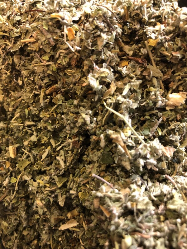 No46 Herb Mix Raspberry Leaf Marshmallow Damiana Peppermint tea oz lb gallery