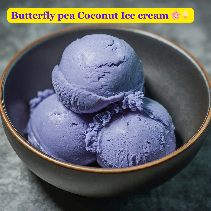 1oz Natural Dried Butterfly Pea Flower Tea Thai Herbal Hot Tea Mix, Iced Teas gallery