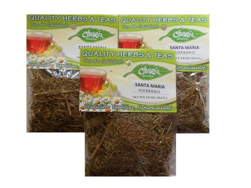 Santa Maria / Hierba Anis 10.6g Organic Premium Dried Teas – Pack of 3