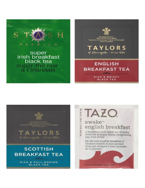 Breakfast Tea Bag Sampler Variety Pack - 24 Single-Serve Varieties - 19 Brands gallery