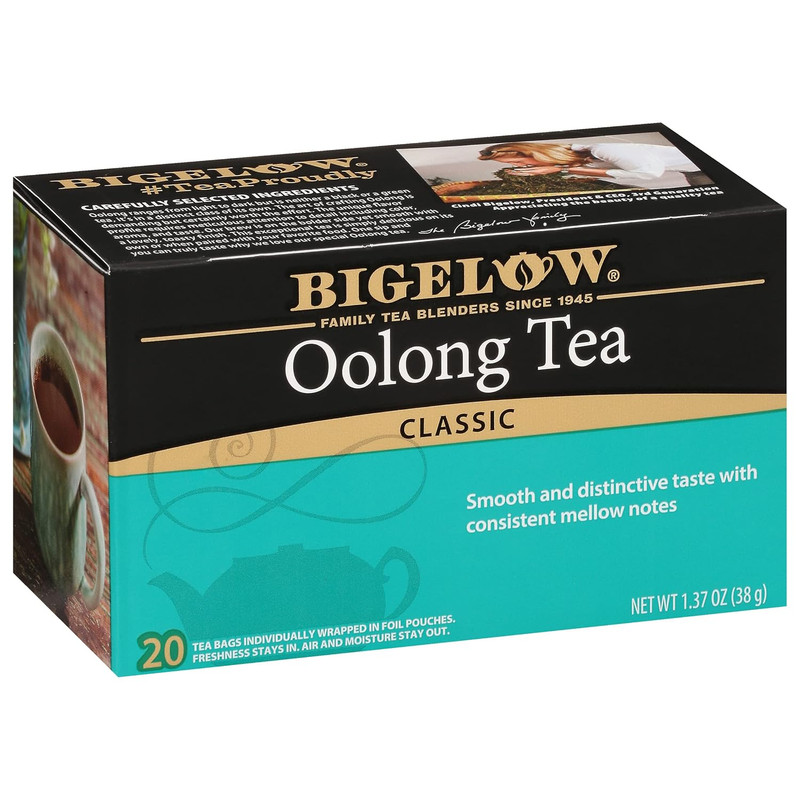 Bigelow Tea Oolong Tea, Caffeinated, 120 Total Tea Bags, 20 Count (Pack of 6)