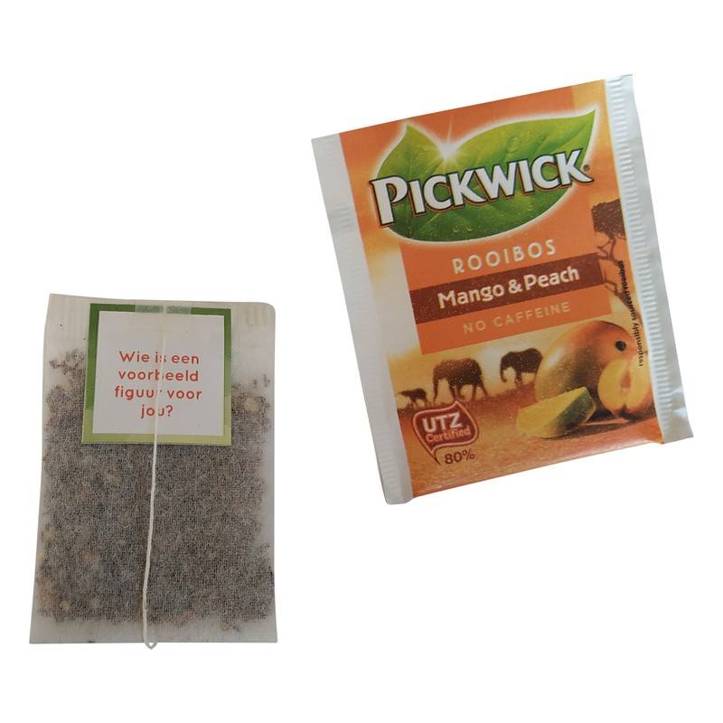 Pickwick Tea | Dutch Tea | Pickwick Rooibos Peach & Mango - Pack of 40 Bags gallery