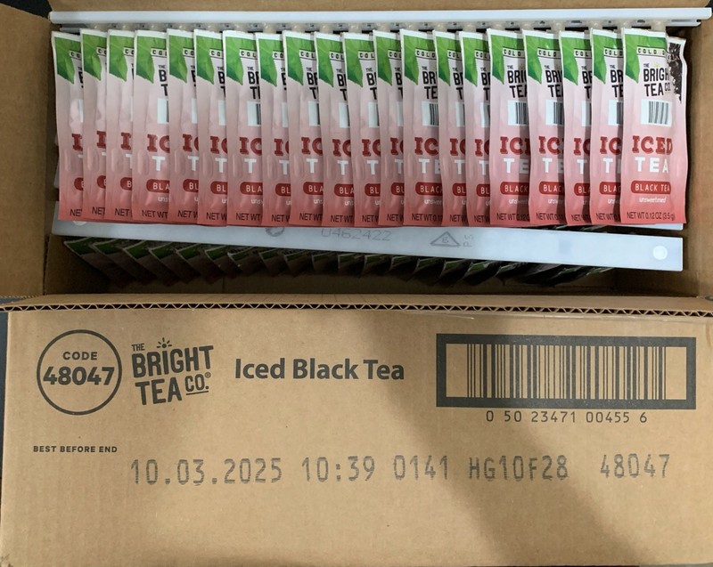 (Short Date) 200 Pack Bright Tea Co Iced Black Tea Flavia Packs BULK