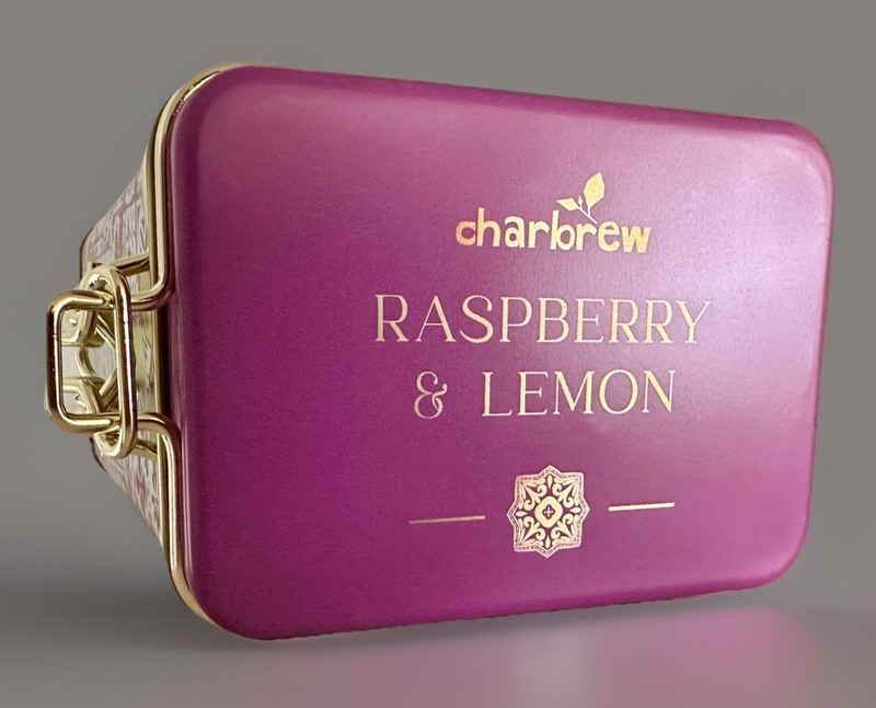 Charbrew English Tea Raspberry & Lemon Tea 60 Bags Swing Top Lid Afternoon Cuppa gallery