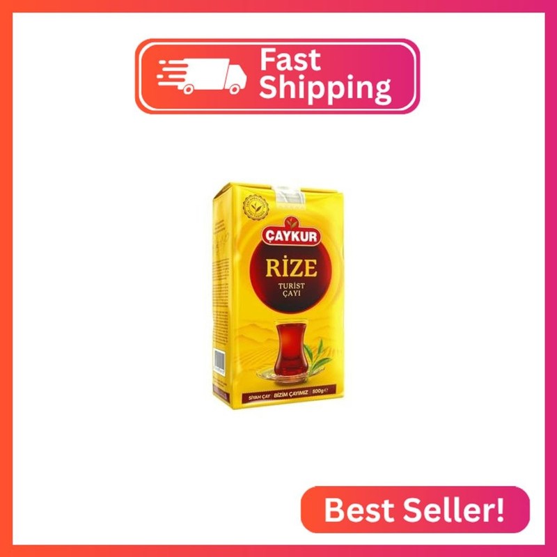 ÇAYKUR Rize Turist Black Tea, Authentic Turkish Loose Leaf Tea, Rich Aroma & Smo