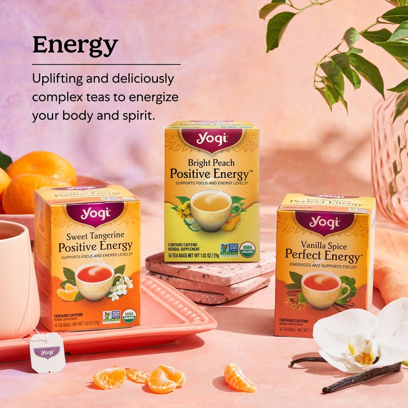 Yogi Tea - Vanilla Spice Perfect Energy - 6 Pack, 96 Tea Bags gallery