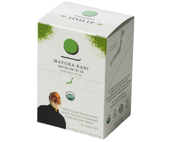 Matcha Green Tea Powder Single Serving Sticks, Dr. Weil's Ceremonial Organic ... gallery