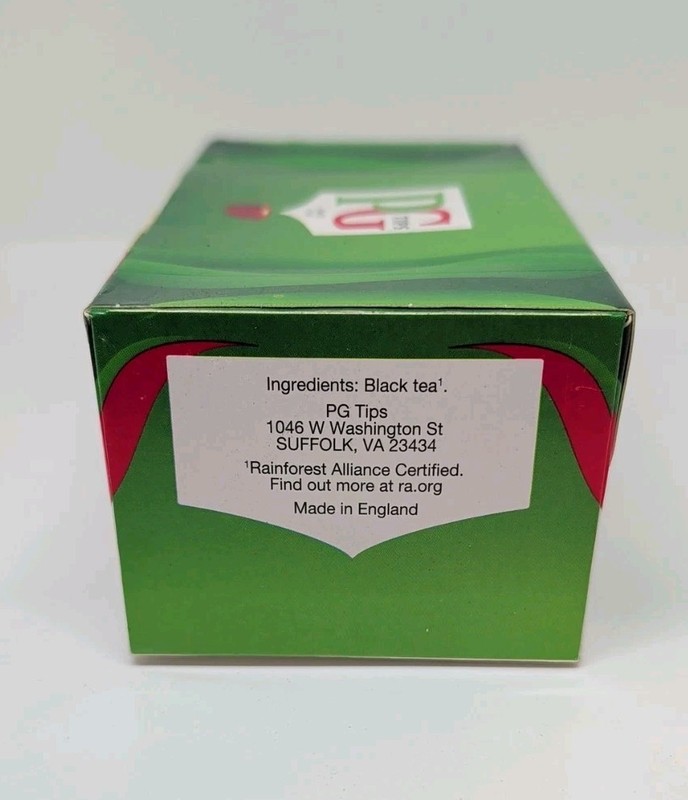 Experience PG Tips Black Tea, 40 Count Non-Pyramid Bags for Tea Lovers gallery