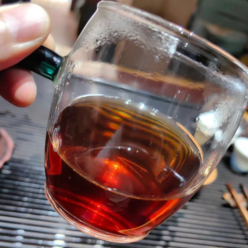 2003 Red Label Ban Zhang Ripe Pu-erh Tea 185g | Aged Shou Puer Collector Grade gallery
