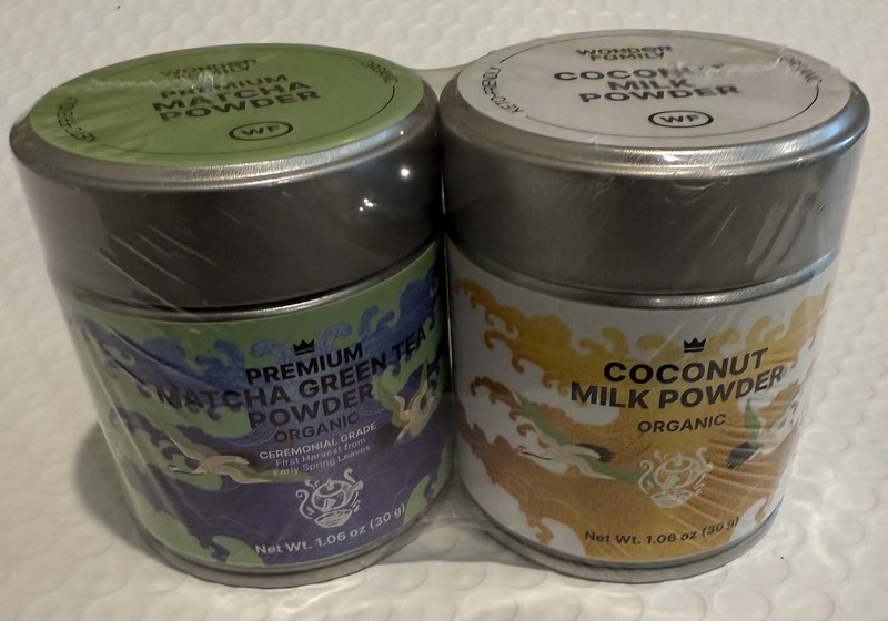 Wonder family, Matcha Set with Matcha Tea Powder & Coconut Milk Powder