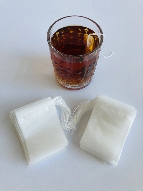 Disposable Filter Drawstring Empty 100 Tea Bag Herb Loose Leaf Tea