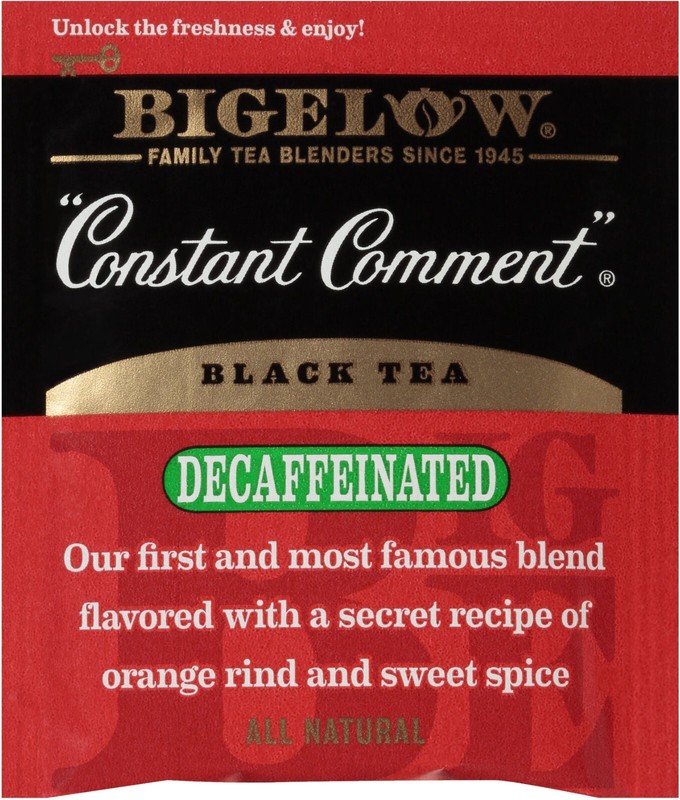Bigelow Decaffeinated Constant Comment Black Tea - 20 tea bags gallery