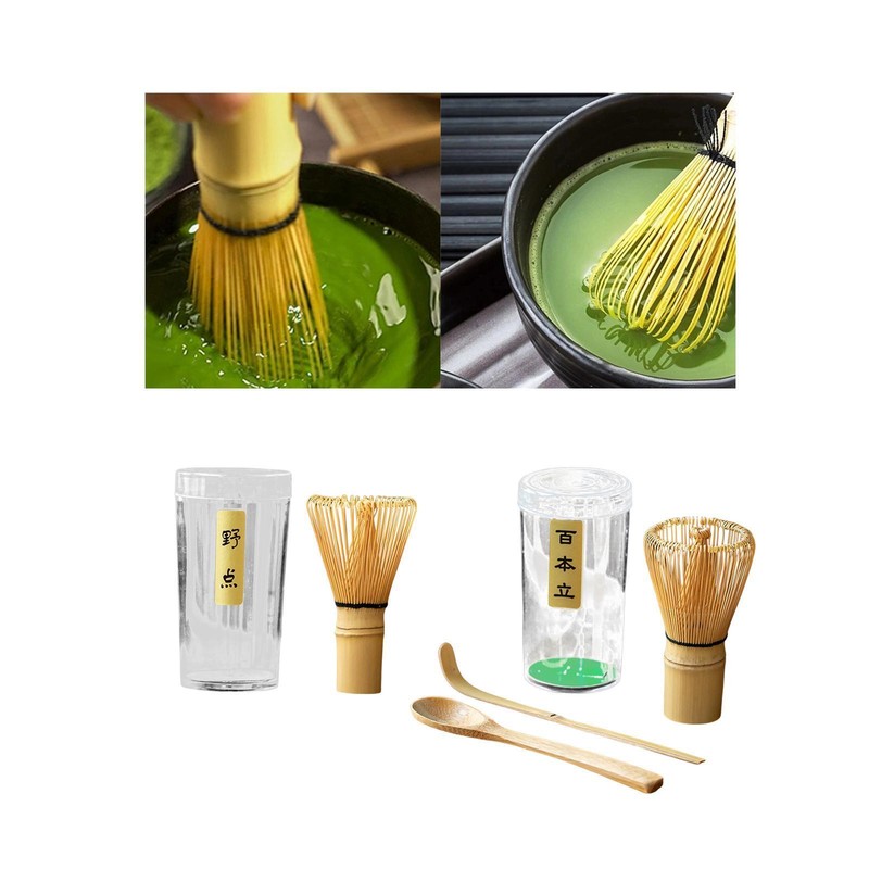 Japanese Matcha Set Japanese Style Handmade Bamboo Tea Making Tools Bamboo Whisk