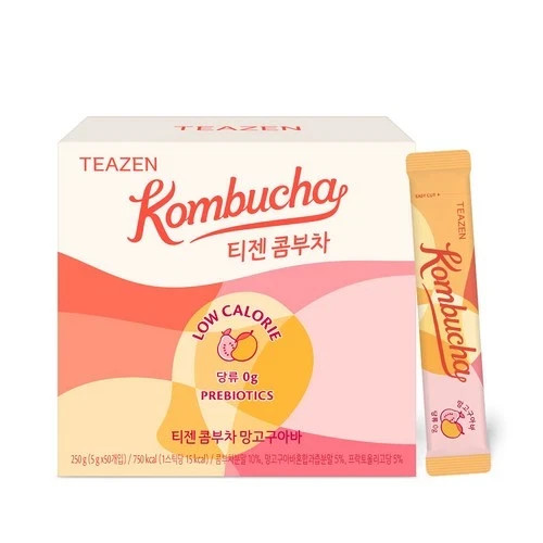 Teazen Kombucha Mango Guava 1Pack ( 5g x 50pieces ) / Tracking