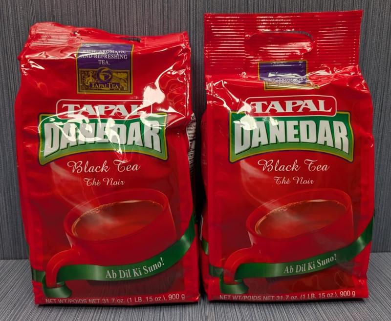 2 Pack Tapal Danedar Black Tea Loose Leaf Indian Pakistani Chai Patti 31.7 oz