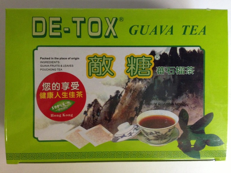 De-Tox Guava Tea – 2.5g X 90 Tea Bags – Detox Regulate Blood Sugar