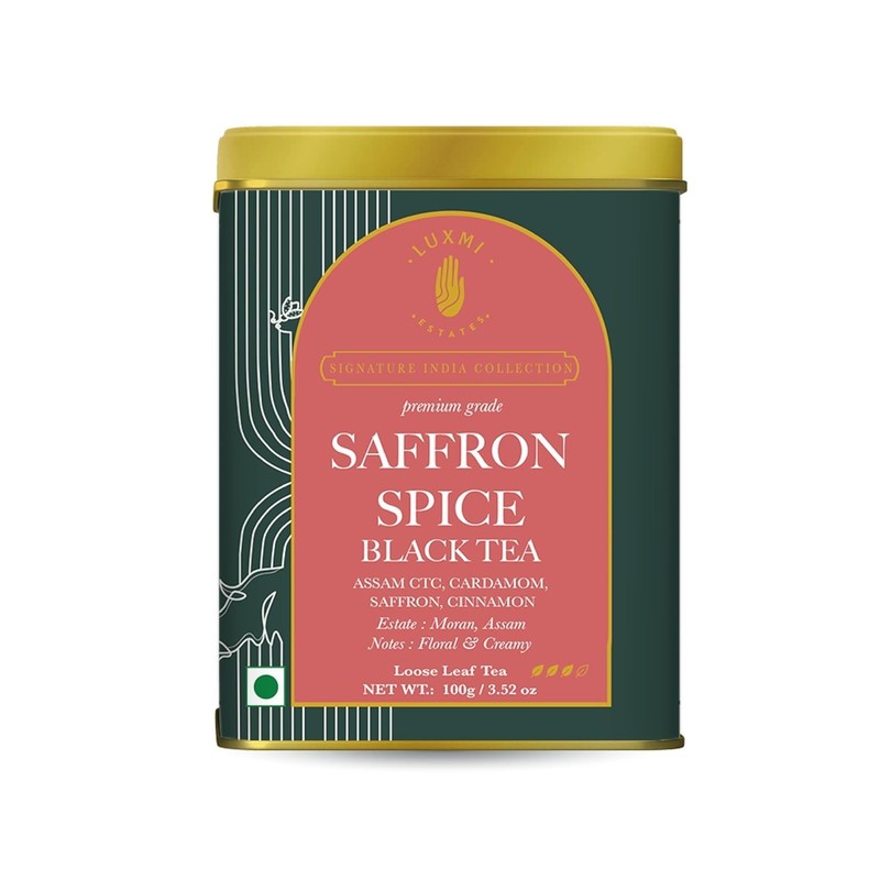 LUXMI ESTATES SAFFRON CHAI – SIGNATURE INDIA COLLECTION 100g