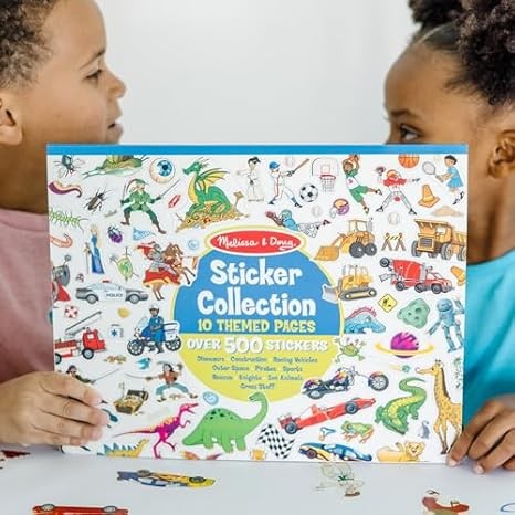 Melissa & Doug Sticker Collection Book - 500+ Fun Stickers: Dinosaurs & More gallery