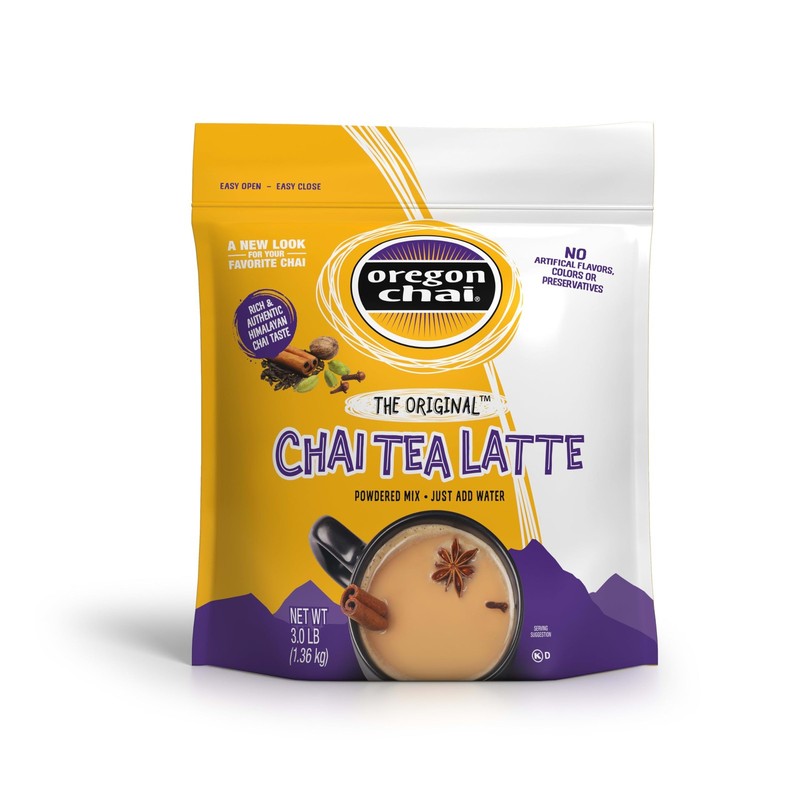 Oregon-Chai Original Dry Chai Latte Mix, 3 Pound (Pack of 1)
