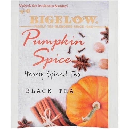 Bigelow Pumpkin Spice Tea - 18ct - Pack of 3 (54 Bags Total) gallery
