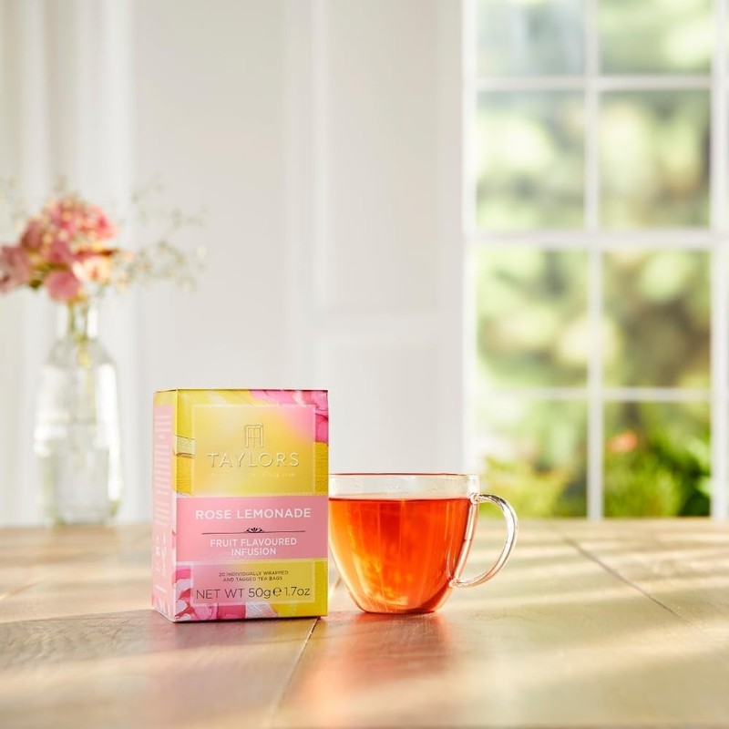 Rose Lemonade Infusion Individually Wrapped Bags, 20 Count Pack of 1, Zingy, ... gallery