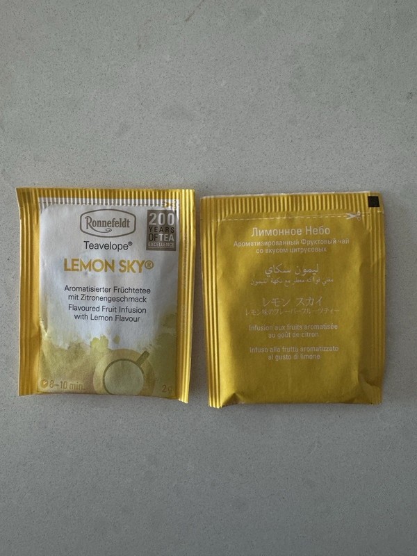 Ronnefeldt Teavelope® 15 Mixed Green, Herbal Infusion Tea Bags. Great Taste! gallery
