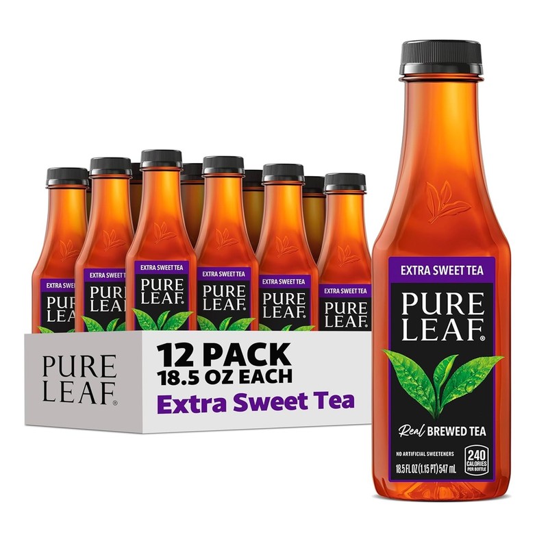 12-Pack Extra Sweet Iced Tea - Real Brewed Black Tea, No Artificial Sweeteners gallery