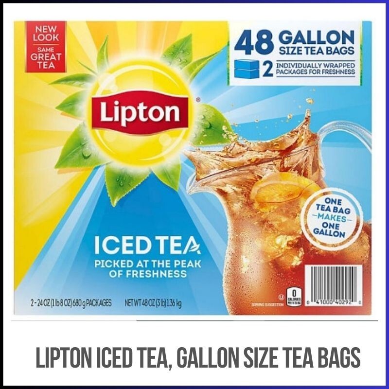 Lipton Iced Tea, Gallon Size Tea Bags (48 ct.)