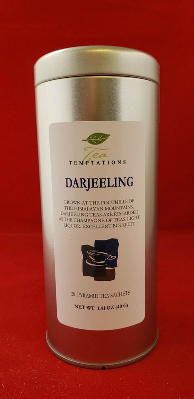 Darjeeling Tea in Pyramid Sachets – 2 Tins