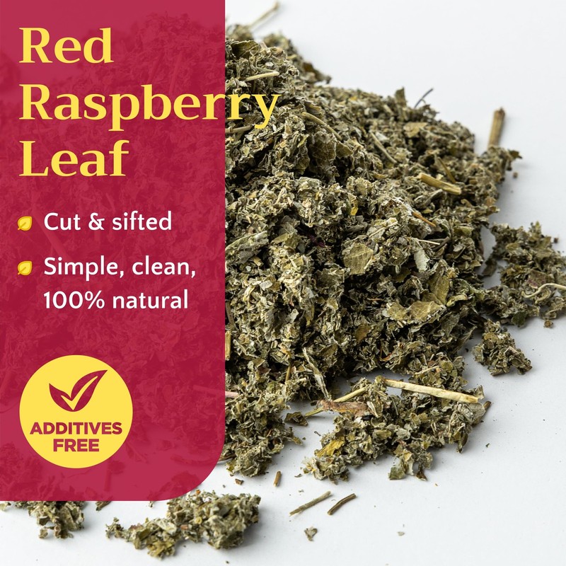 Red Raspberry Leaf Tea Loose - Dried Cut & Sifted Leaves - Natural Raspberrie... gallery