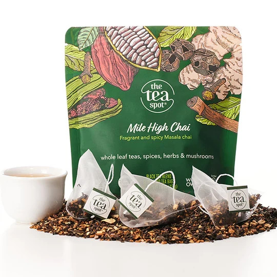Mile High Chai by The Tea Spot -Fragrant and Spicy Masala Chai