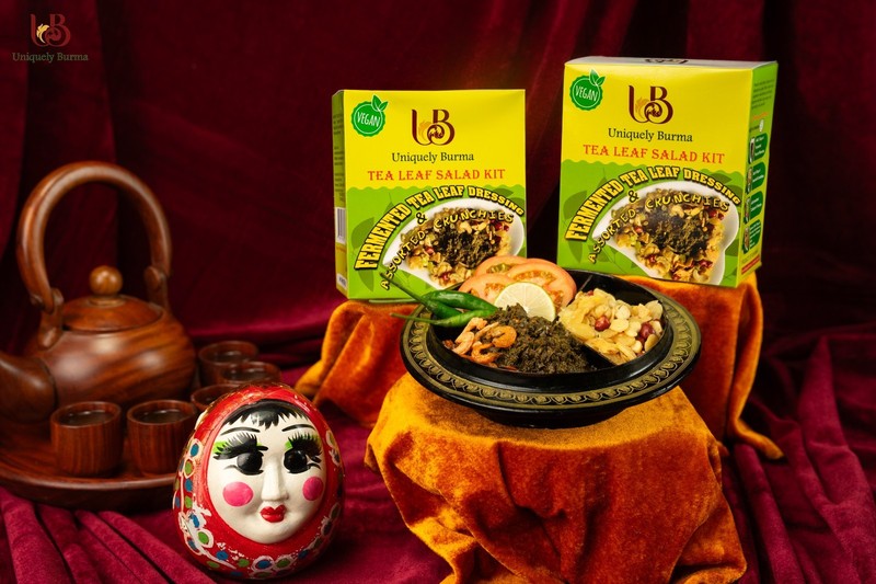 Tea Leaf Salad Kit ( Lahpet Thoke ) 300g gallery