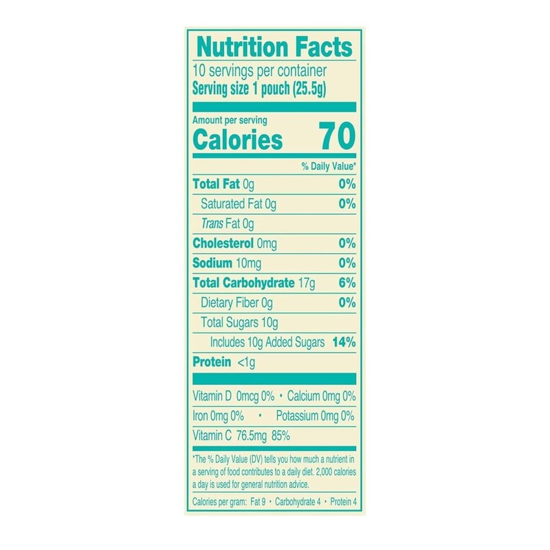 AriZona Mixed Fruit Snacks, 10x 0.9oz Packs, Immune Support, Pure Natural Taste gallery