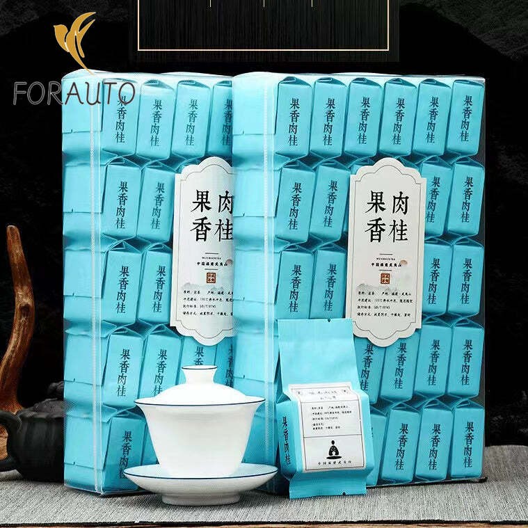 250g Top Grade Rougui Black Tea Chinese Oolong Tea Bagged Loose Leaf Healthy Tea
