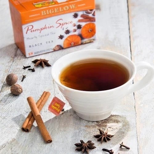 Bigelow Pumpkin Spice Tea - 18ct - Pack of 3 (54 Bags Total) gallery