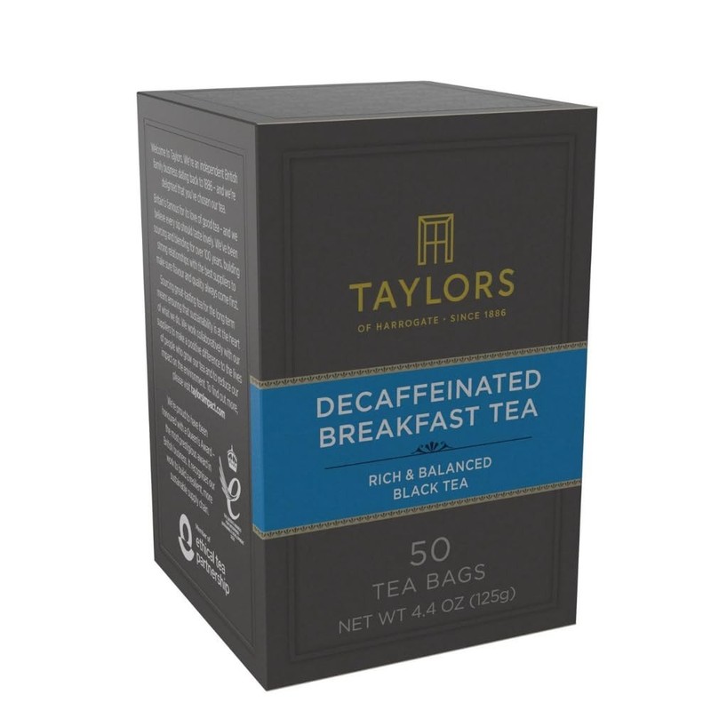 50 Count Decaffeinated Breakfast Tea Bags - Natural & Caffeine-Free Delight gallery