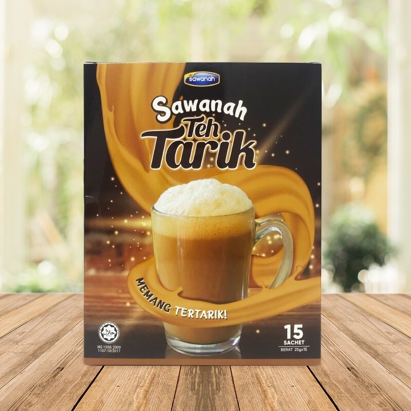 Sawanah Teh Tarik Less Sweet 15 Packet 25Gm Each (Must Try)