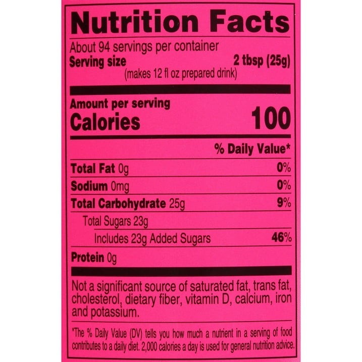 3 Pack - 4C 35 QT Raspberry Iced Tea Mix (82.6 oz.) gallery