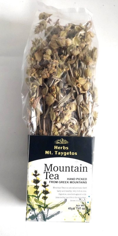 Greek Mountain Tea on Stem 40g (Mt. Taygetos) – Natural Herbal Tea