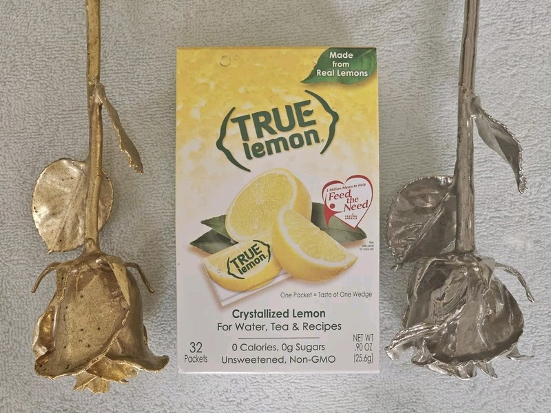 True Lemon Crystallized Lemon – 32 Packets – Net Wt. 0.90 oz