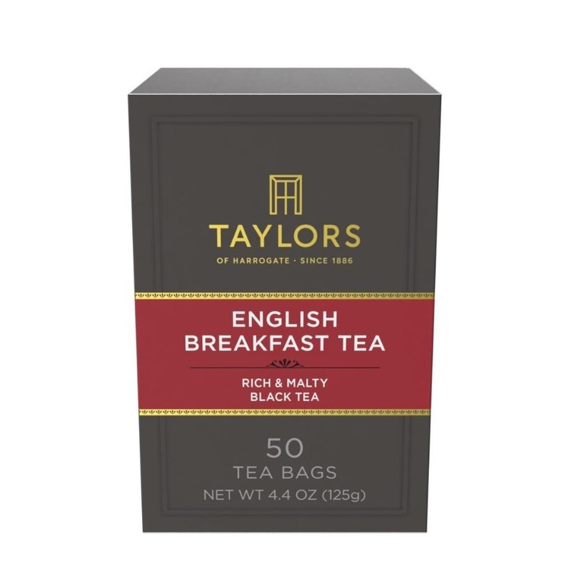 Rich & Refreshing 50 Count English Breakfast Tea - Pillow Tea Bags for Anytime gallery