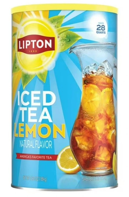 Lipton Lemon Iced Tea Mix - 89.9 oz. 28 QUARTS