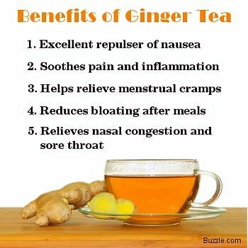 Ceylon Ginger Loose Leaf Tea– Refresh Tea, Natural Ginger- Relive Cold & Flu gallery