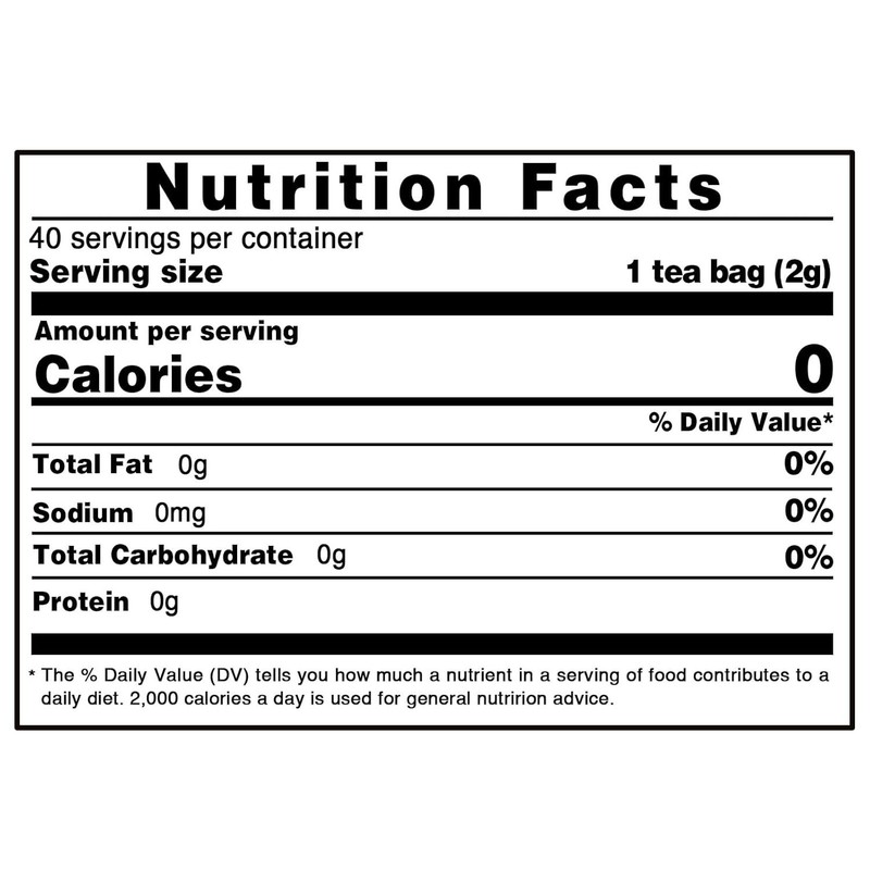 Marshmallow Root Tea Bags - 40 Count | Caffeine-Free Herbal Remedy gallery