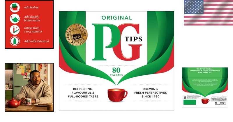 Individually Wrapped Black Tea Bags (80 Count) - Flavor Experience gallery